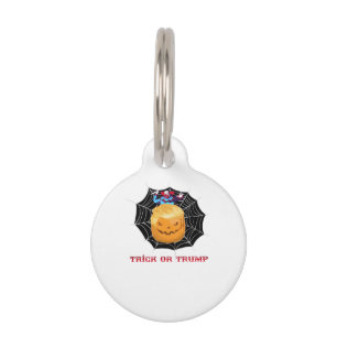 Trick Or Halloween Scary Clown Pet ID Tag