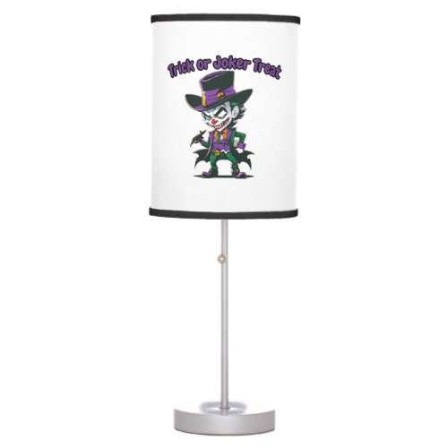 Trick or Joker Treat Table Lamp