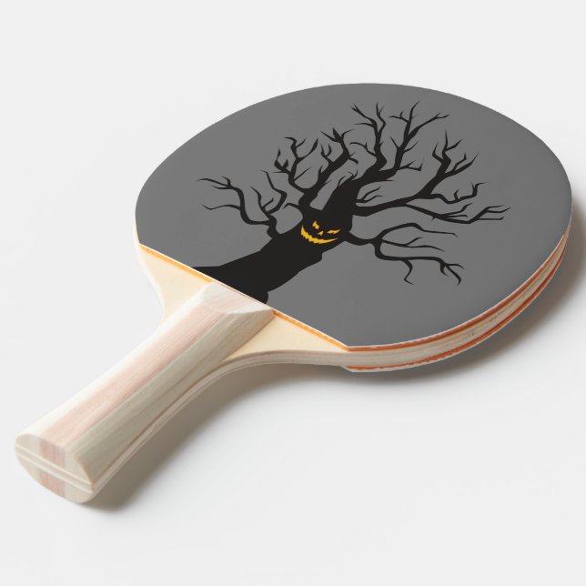 Trick-or-Paddle: Halloween Ping Pong Paddle (Front Angle)
