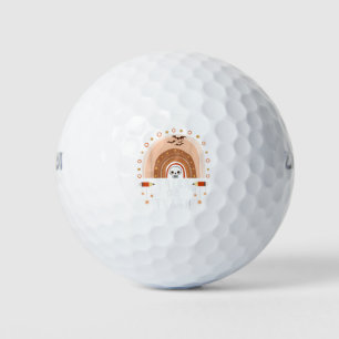 Trick or Teach Funny Teacher Halloween Costume Rai Golf Balls