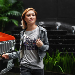 Trick Or Teach Halloween T-Shirt