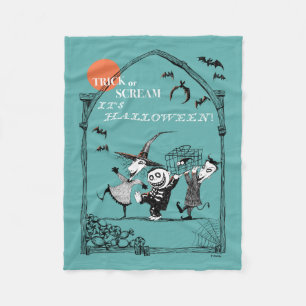 Trick or Treak Oogie's Boys Fleece Blanket