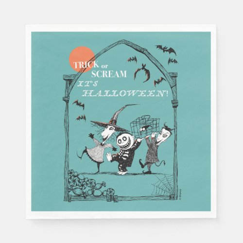 Trick or Treak Oogies Boys Napkins