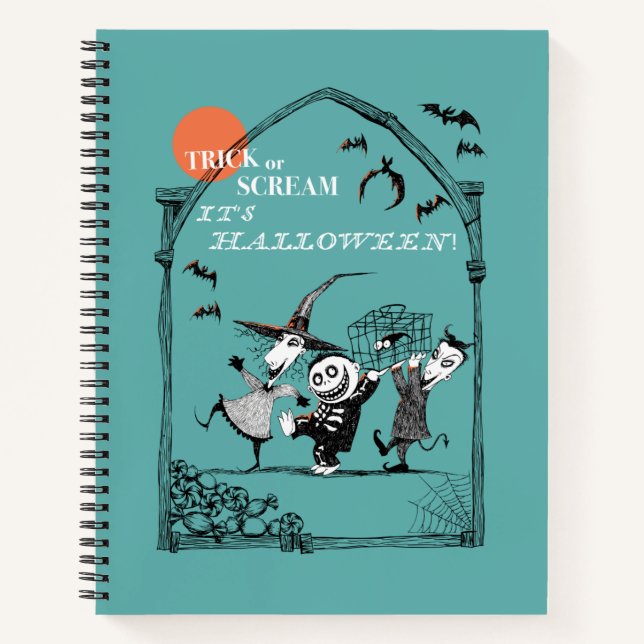 Trick or Treak Oogie's Boys Notebook (Front)