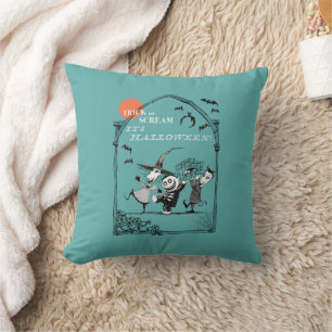 Trick or Treak Oogie's Boys Throw Pillow