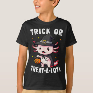 Trick Or Treat A Lotl Axolotl Halloween Costume Wi T-Shirt