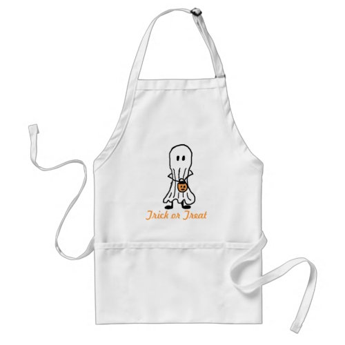 trick or treat adult apron