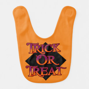 Trick or Treat Baby Bib