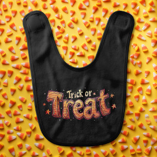 Trick or Treat Baby Bib
