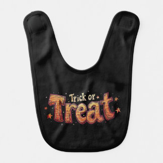 Trick or Treat Baby Bib