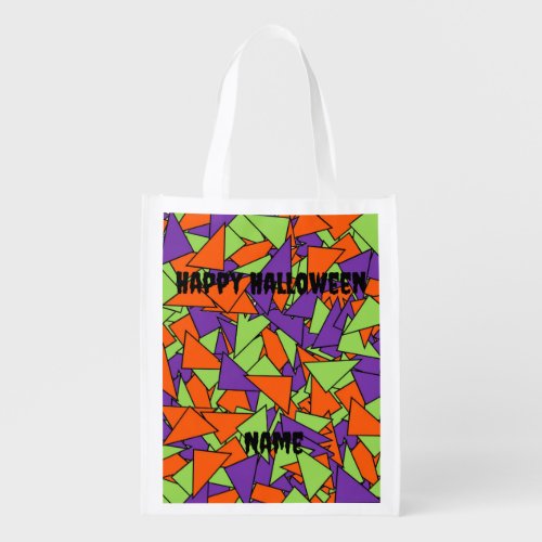 Trick or treat bag with childs name 