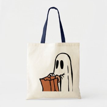 Trick Or Treat Bags For Kids. Ghost by Poetrywritteninart at Zazzle