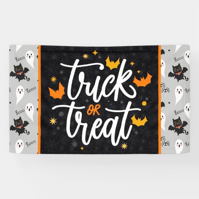 Trick or Treat Banner (Horizontal)