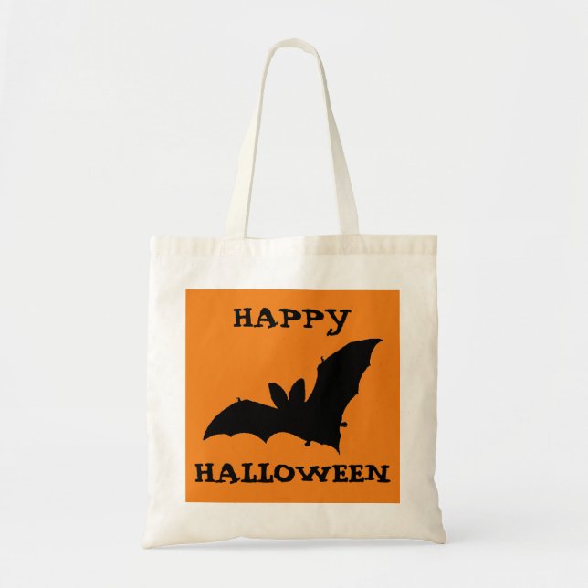 Trick or Treat Bat 2.0 Tote Bag (Front)