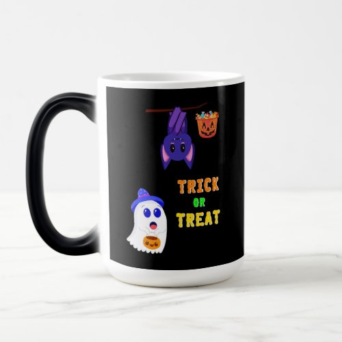 Trick Or Treat Bats Candy 31 UK October Halloween Magic Mug