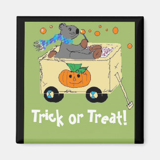 Trick or Treat Bear Magnet