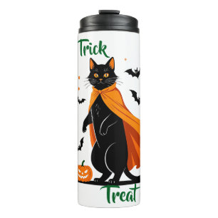 Trick or Treat Black Cat Specialty Mug