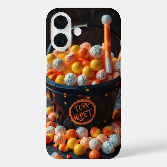 Trick or Treat Bucket Case-Mate iPhone Case (Back)