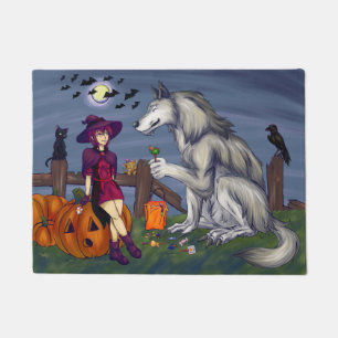 Trick or Treat Buddies Doormat