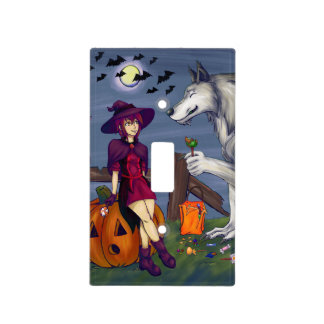 Trick or Treat Buddies Light Switch Cover