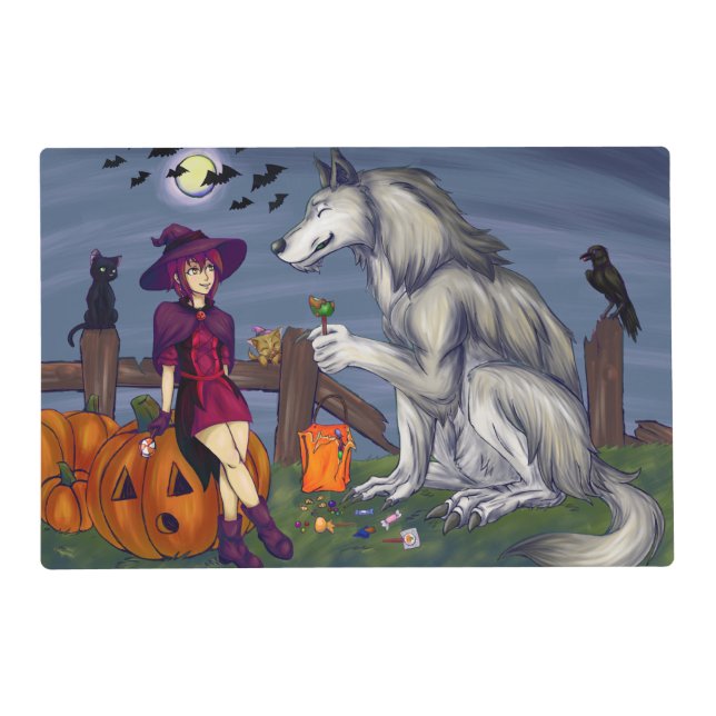 Trick or Treat Buddies Placemat (Front)