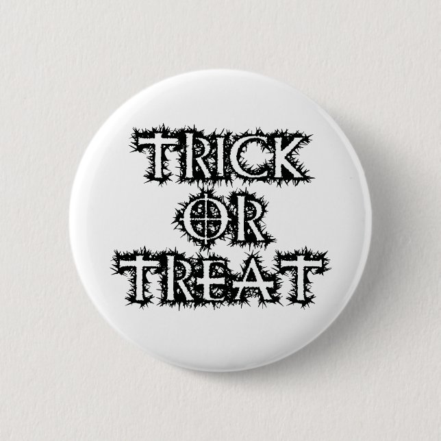 Trick or Treat Button (Front)