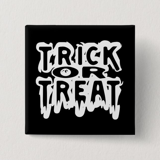 Trick or Treat Button (Front)