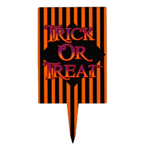 Trick or Treat Cake Topper