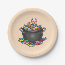 Trick or Treat Candy Cauldron
