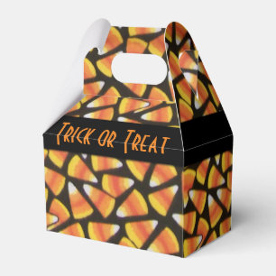 Trick Or Treat Candy Corn Gable Favor Box