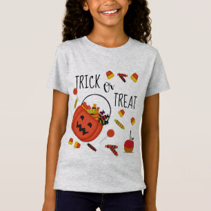 Trick or Treat Candy Design T-Shirt