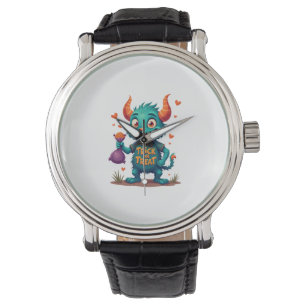 Trick or Treat Candy Monster � Halloween T-Shirt D Watch