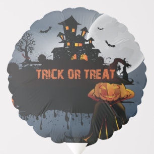 Trick or treat castle balloon