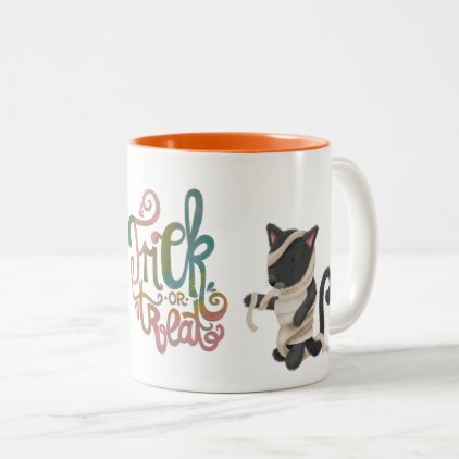 Trick Or Treat Cat And Mouse Mug
