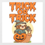 Trick or Treat Classic T-Shirt Wall Decal