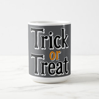 trick or treat coffee mug