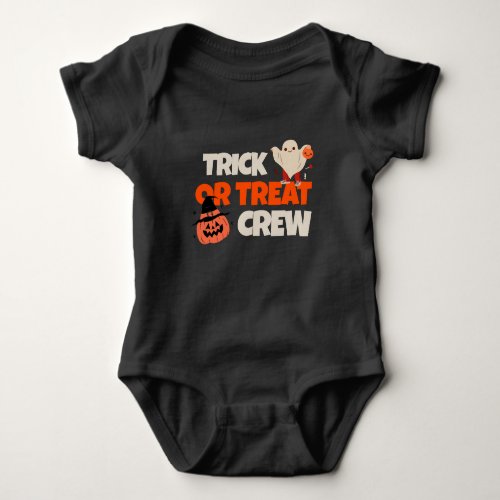 Trick Or Treat Crew Baby Bodysuit