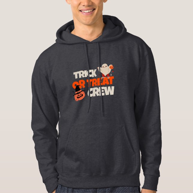 Trick Or Treat Crew Men's Hoodie (Front)