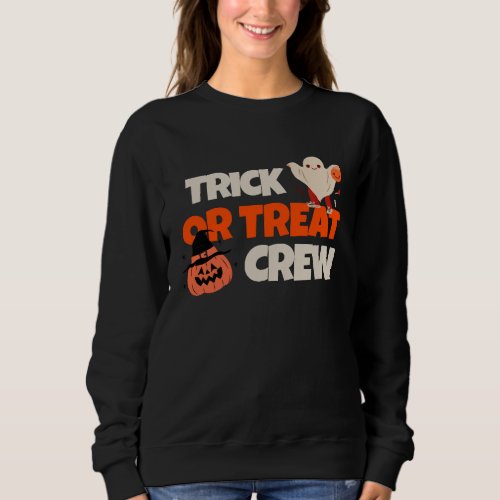 Trick Or Treat Crew Womens Sweatshirt