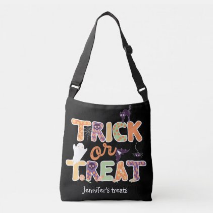 Trick or treat Cute Ghost Halloween Crossbody Bag