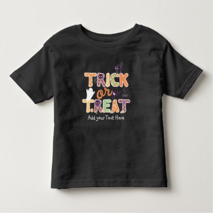 Trick or treat Cute Ghost Halloween Toddler T-shirt