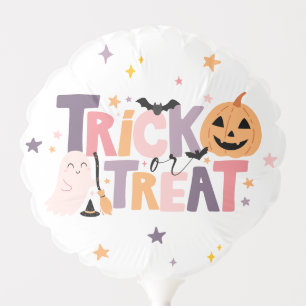 Trick or Treat Cute Halloween Balloon Decor