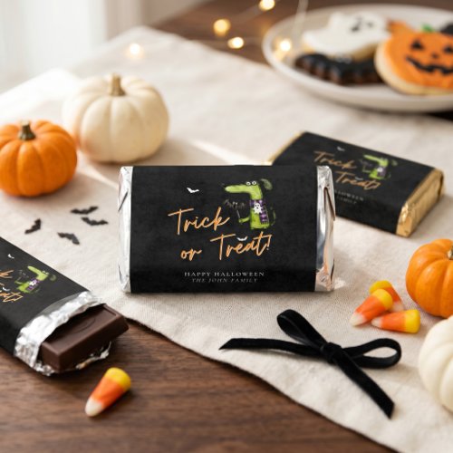 Trick or Treat Cute Halloween Candy Bar Hershey's Miniatures