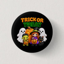 Trick or Treat - Cute Halloween Friends