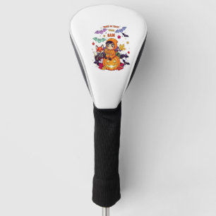 Trick or Treat Cute Halloween Golf Head Cover
