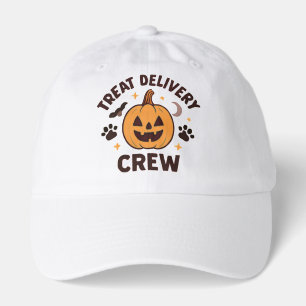 Trick or Treat Delivery Crew Halloween Cap