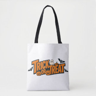 Trick or Treat design Tote Bag