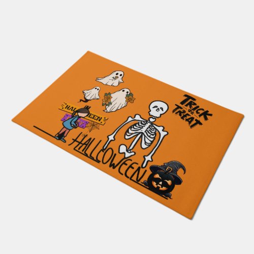 Trick or Treat Doormat