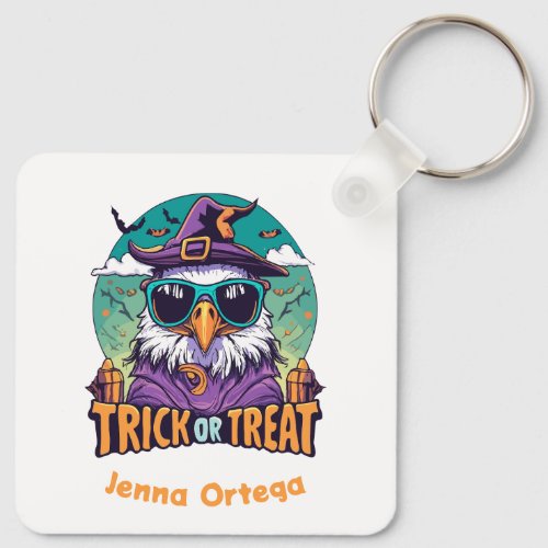 Trick or Treat Eager _ Scary Good Times Keychain