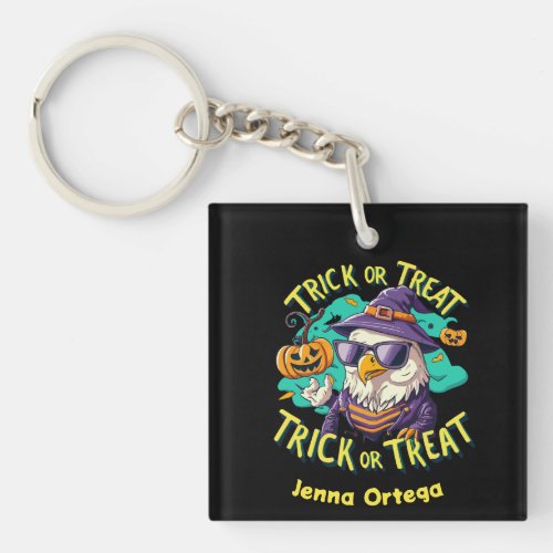 Trick or Treat Eager _ Vampire Vibes Keychain